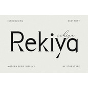 Rekiya字体
