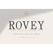 Rovey字体