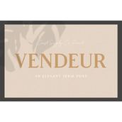 Vendeur字体