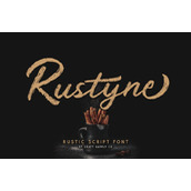 Rustyne字体