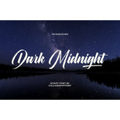 Dark midnight字体