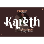 Karethtrial字体