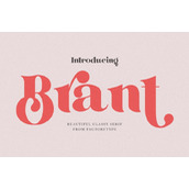 Brant serif字体