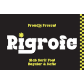 Rigrofe字体