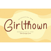 Girlthown字体