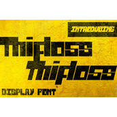 Thifloss italic字体