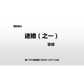 《迷娘》PPT课件