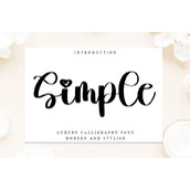 Simple字体