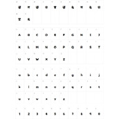 汉仪永字椰子树繁体