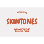 Skintones字体