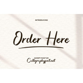 Order here字体