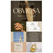 Obviosa字体