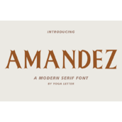 Amandez字体
