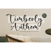 Timberly anthem字体