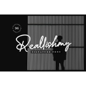 Reallishmy字体