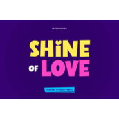 Shine of love字体