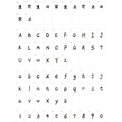 平方追光体字体