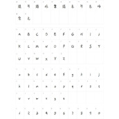 平方星辰体字体