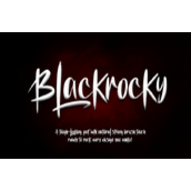 Blackrocky字体