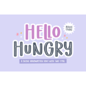 Hello hungry字体
