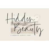 Hidden beauty字体