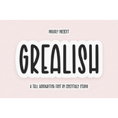 Grealish字体