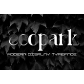 Ecopark字体