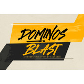 Dominos blast字体