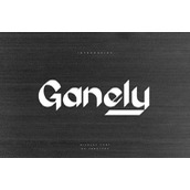 Ganely字体