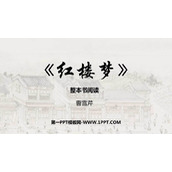 《红楼梦》整本书阅读PPT教学课件