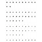 三极风铃体字体