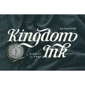Kingdom ink字体