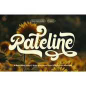 Rateline字体