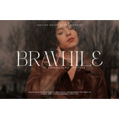 Bravhile字体
