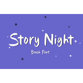 Story night字体