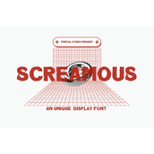 Screamous字体