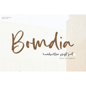 Bomdia字体