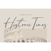 Historic times字体