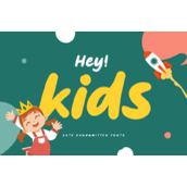 Hey kids字体