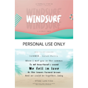 Windsurf字体