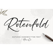Rotenfold字体