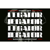 Legator texture字体