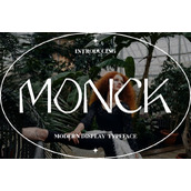 Monck字体