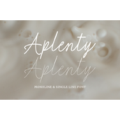 Aplenty字体