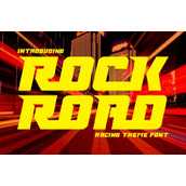 Rock road字体