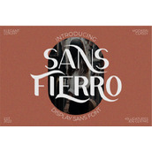 Sans fierro字体