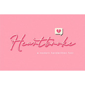 Heartbroke字体