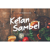 Ketan sambel字体