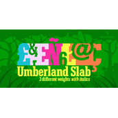 Umberland slab字体