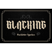 Blacking字体